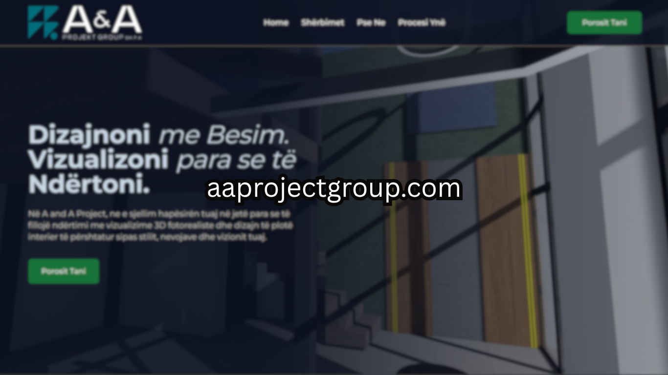 Website për A&A Project Group